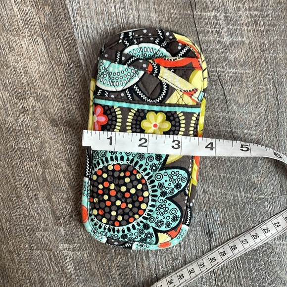 VERA BRADLEY Flower Shower Quilted Soft Eyeglass/ Sunglasses Case Double Pocket - Picture 11 of 11